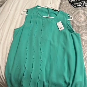 Green, Banana Republic tank top